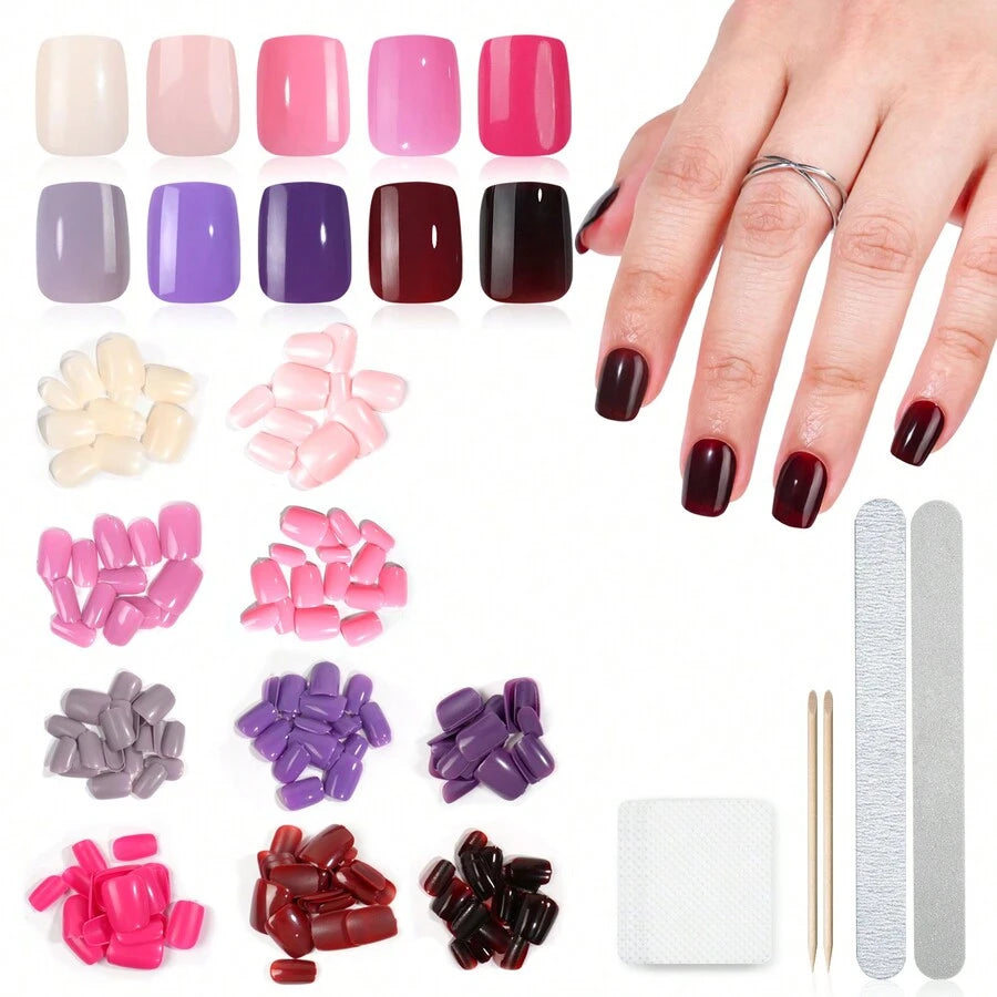 Press-On Manicure Kit – Salon Nails at Home