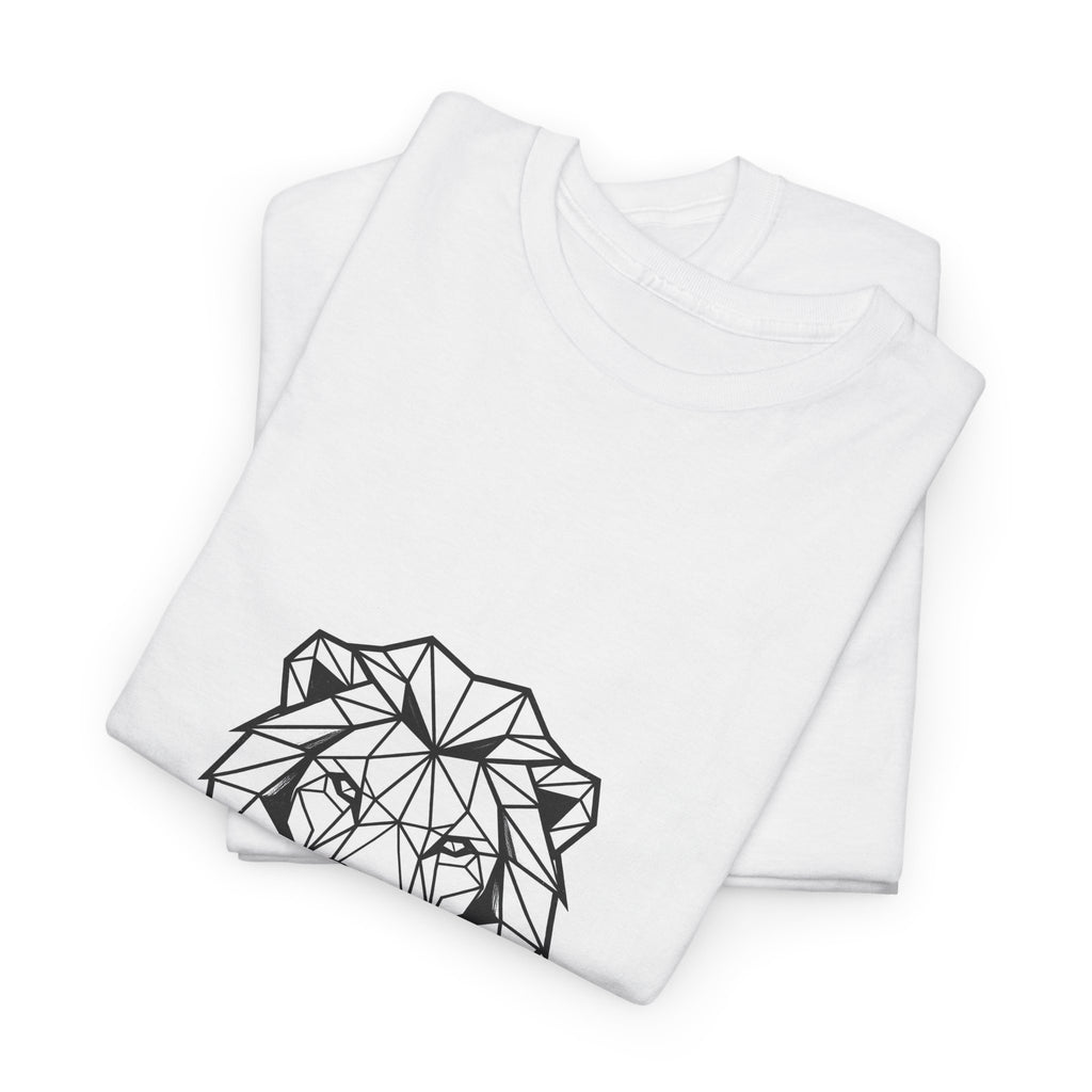 Stay Humble Hustle Hard Geometric Lion Tee