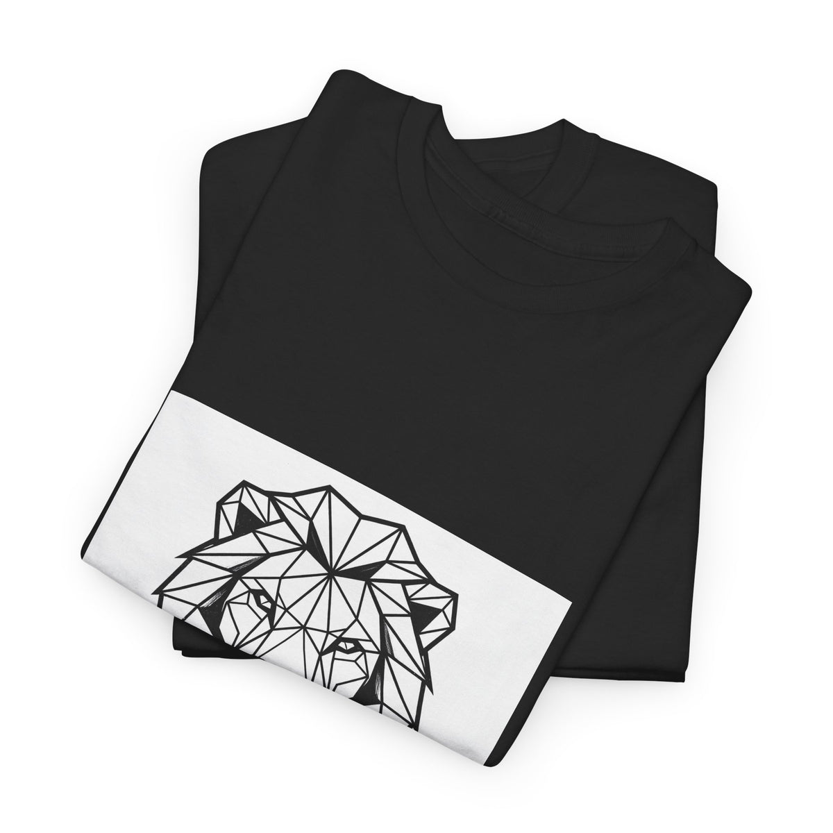 Stay Humble Hustle Hard Geometric Lion Tee
