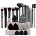 Professional Makeup Brush Set – Soft Fluffy Kabuki & Blending Brushes for Foundation, Powder & Eyeshadow