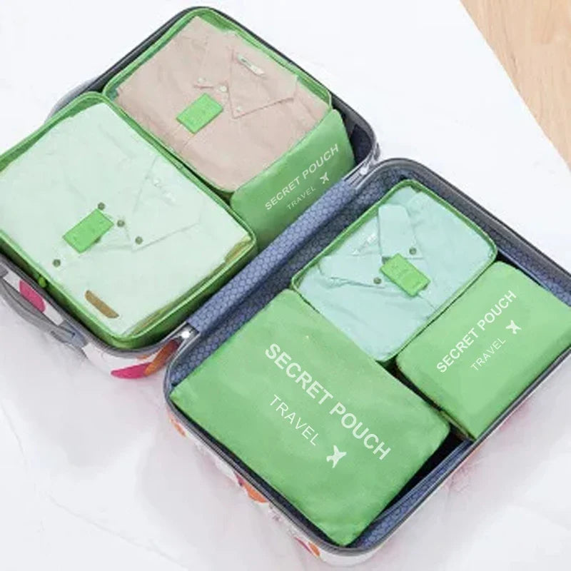 6-Piece Travel Packing Cube Set