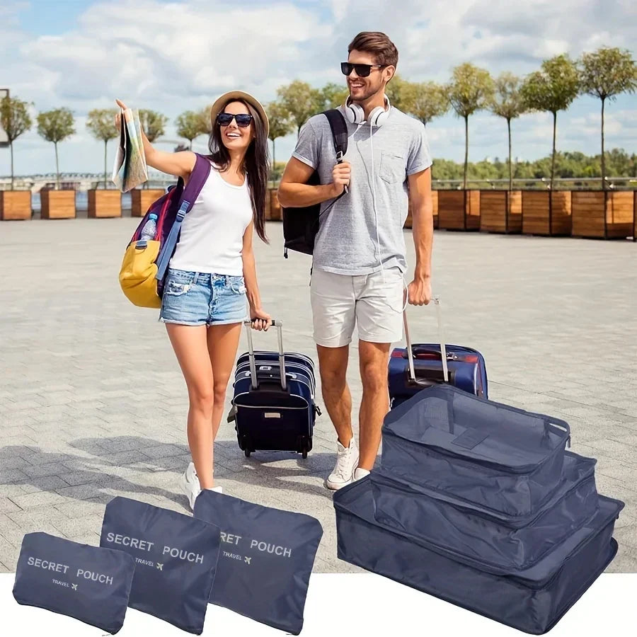 6-Piece Travel Packing Cube Set