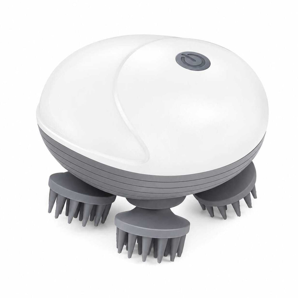 Electric Scalp Massager – Waterproof USB Rechargeable